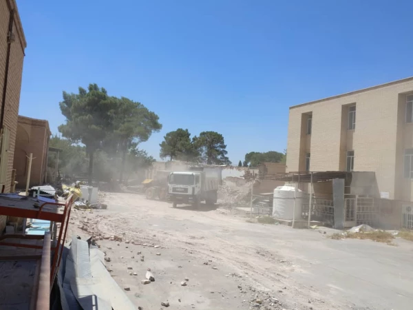 بازدید دکتر توان از فعالیت های عمرانی در حال اجرای دانشگاه