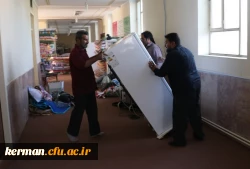 آماده سازی فضای دانشگاه جهت آغاز سال تحصیلی جدید