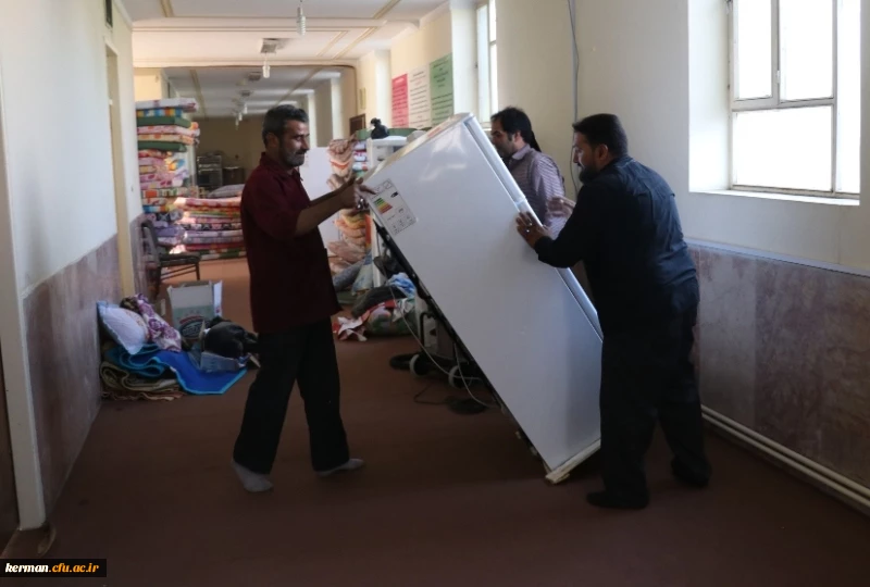 آماده سازی فضای دانشگاه جهت آغاز سال تحصیلی جدید