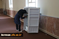 آماده سازی فضای دانشگاه جهت آغاز سال تحصیلی جدید