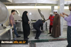 بهره برداری از آشپزخانه صنعتی دانشگاه