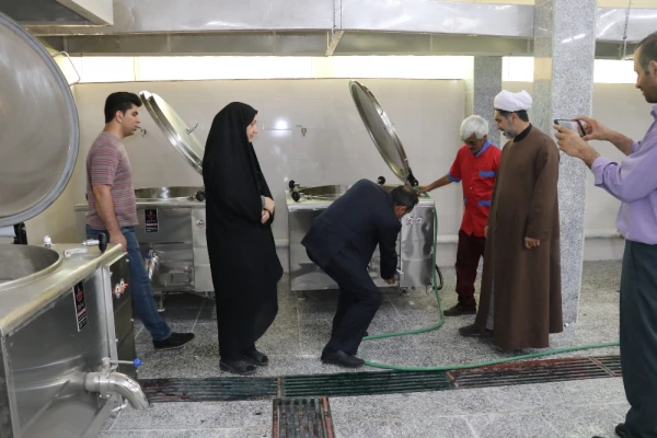 بهره برداری از آشپزخانه صنعتی دانشگاه