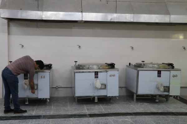 بهره برداری از آشپزخانه صنعتی دانشگاه