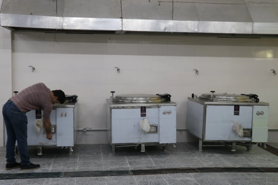 بهره برداری از آشپزخانه صنعتی دانشگاه