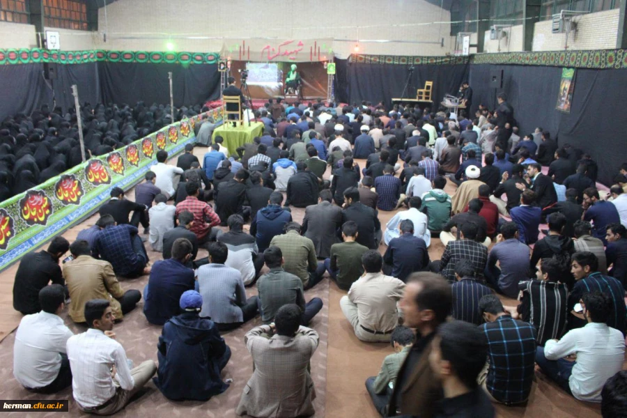 اولین سالگرد تدفین شهدای گمنام دانشگاه