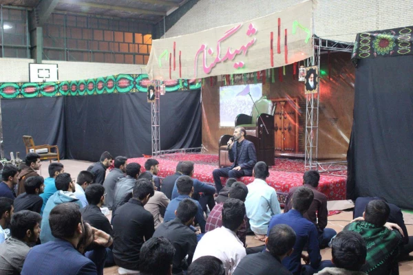 اولین سالگرد تدفین شهدای گمنام دانشگاه