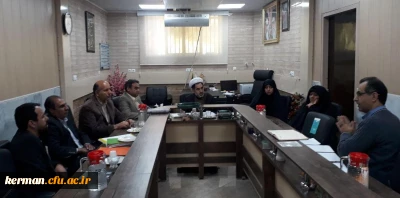 برگزاری بیست و هشتمین جلسه شورای پژوهشی دانشگاه فرهنگیان استان کرمان