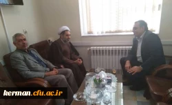 دیدار رئیس دانشگاه فرهنگیان کرمان با مدیر کل دیوان محاسبات استان