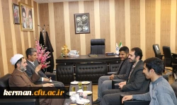 دیدار رئیس مرکز بسیج دانشجویی دانشگاه فرهنگیان با دکتر توان