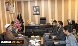 دیدار دکتر صدیقی رئیس مرکز بسیج دانشجویی دانشگاه فرهنگیان (سازمان مرکزی)   با دکتر توان رئیس دانشگاه فرهنگیان استان کرمان