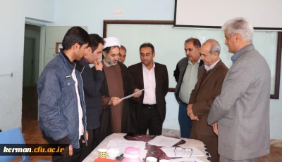 بازدید رئیس دانشگاه فرهنگیان استان کرمان از مراحل انجام مصاحبه تکمیل ظرفیت داوطلبان ورود به دانشگاه فرهنگیان