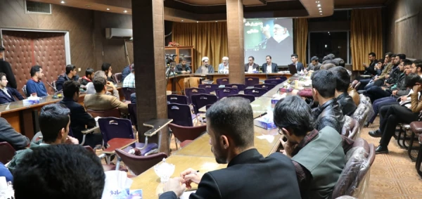 جلسه پرسش و پاسخ دانشجویی با حضور دکتر زاهدی