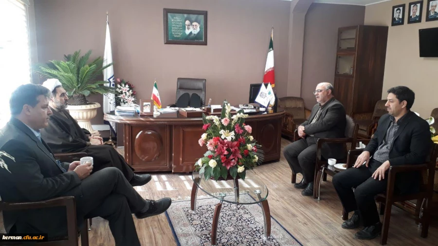 دیدار رئیس دانشگاه فرهنگیان استان کرمان با مدیر کل نوسازی مدارس استان