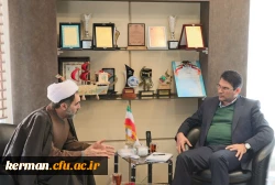 دیدار رئیس دانشگاه فرهنگیان استان با مدیریت سازمان مدیریت و برنامه ریزی استان کرمان