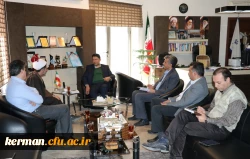 دیدار رئیس دانشگاه فرهنگیان استان با مدیریت سازمان مدیریت و برنامه ریزی استان کرمان