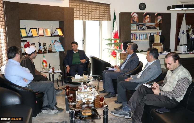 دیدار رئیس دانشگاه فرهنگیان استان با مدیریت سازمان مدیریت و برنامه ریزی استان کرمان