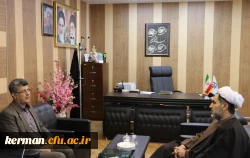 دیدار ریاست دانشگاه با رئیس خبرگزاری جمهوری اسلامی استان