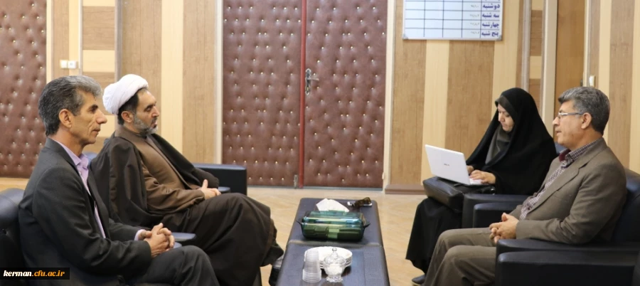 دیدار ریاست دانشگاه با رئیس خبرگزاری جمهوری اسلامی استان