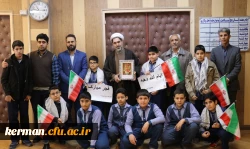 دیدار با شورای دانش آموزی مجتمع امام هادی علیه السلام