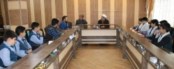 دیدار با شورای دانش آموزی مجتمع امام هادی علیه السلام