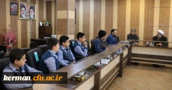 دیدار با شورای دانش آموزی مجتمع امام هادی علیه السلام