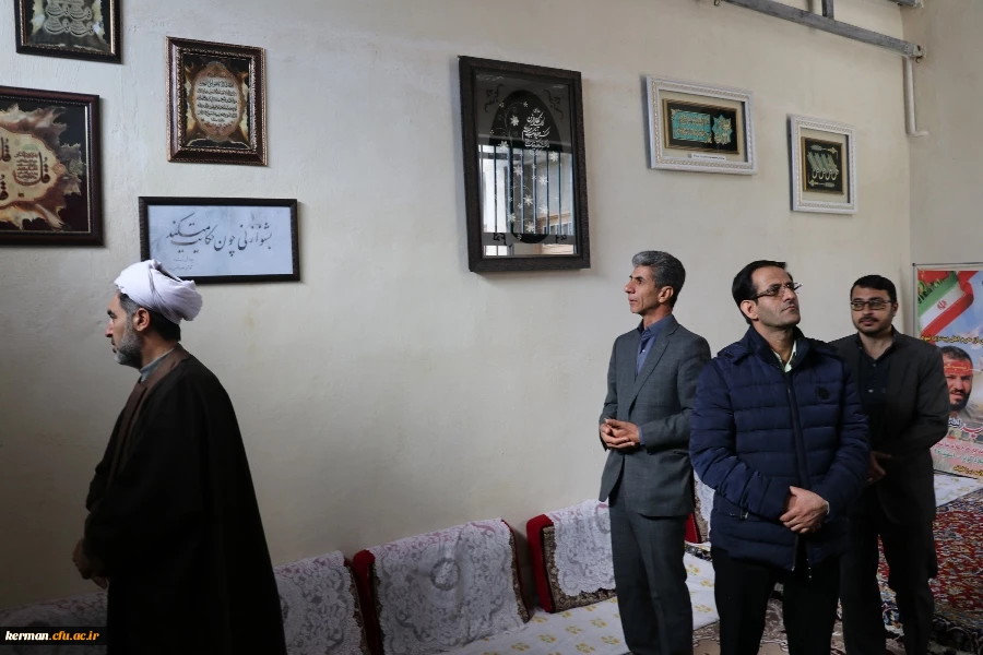 دیدار با خانواده شهید غلامرضا لنگری زاده