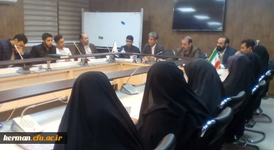 حضور آقای افشار پور مشاور معاونت فرهنگی اجتماعی دانشگاه فرهنگیان کشور در نشست دبیران تشکل ها، کانون ها و انجمن های علمی پردیس های استان کرمان