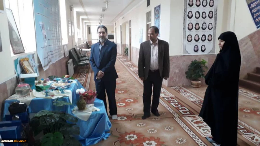 بازدید دکتر توان رئیس دانشگاه فرهنگیان استان از پایگاه اسکان نوروزی پردیس شهید باهنر (سایت شماره دو)
