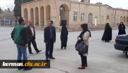 بازدید دکتر توان رئیس دانشگاه فرهنگیان استان از پایگاه اسکان نوروزی پردیس شهید باهنر (سایت شماره دو)