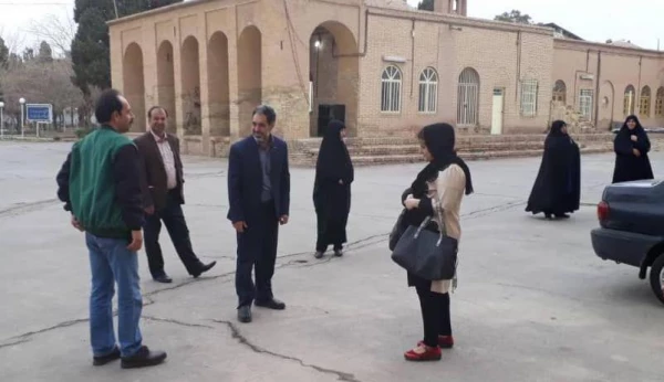 بازدید دکتر توان رئیس دانشگاه فرهنگیان استان از پایگاه اسکان نوروزی پردیس شهید باهنر (سایت شماره دو)