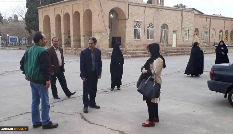 بازدید دکتر توان رئیس دانشگاه فرهنگیان استان از پایگاه اسکان نوروزی پردیس شهید باهنر (سایت شماره دو)
