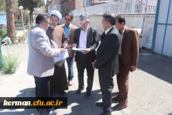 بازدید دکتر سمیعی از پایگاه های اسکان نوروزی دانشگاه