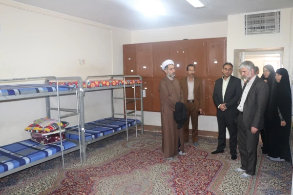 بازدید دکتر سمیعی از پایگاه های اسکان نوروزی دانشگاه