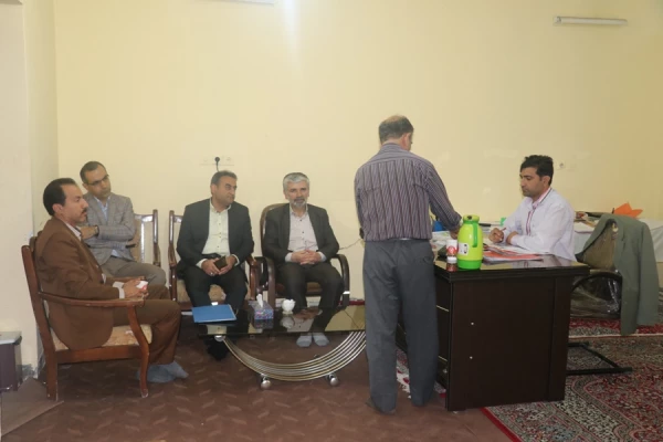 بازدید دکتر سمیعی از پایگاه های اسکان نوروزی دانشگاه