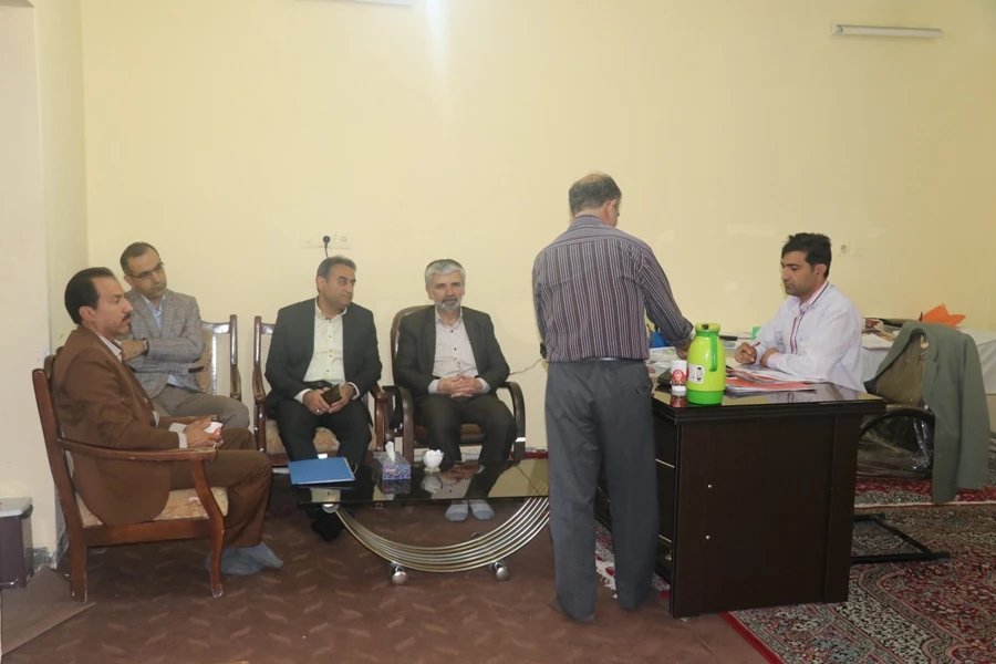 بازدید دکتر سمیعی از پایگاه های اسکان نوروزی دانشگاه