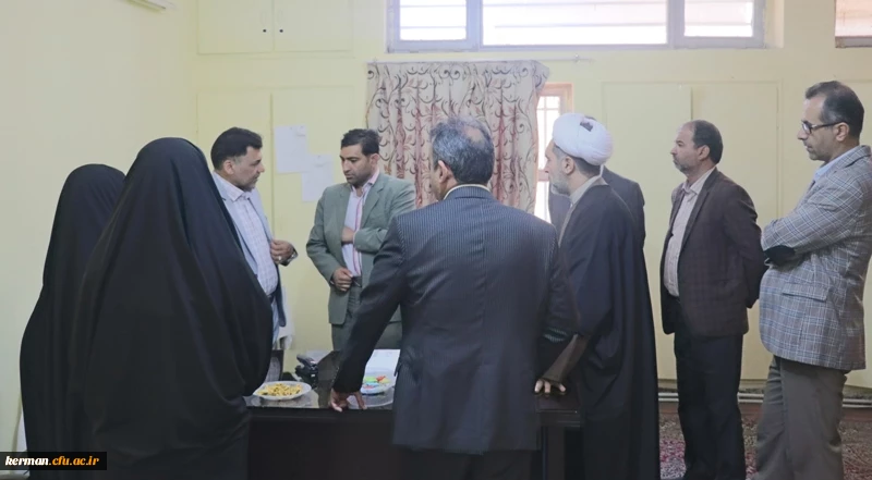 بازدید دکتر علی محمدی معاونت فرهنگی و اجتماعی دانشگاه فرهنگیان از پایگاه های اسکان دانشگاه