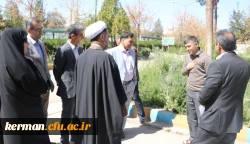 بازدید دکتر علی محمدی معاونت فرهنگی و اجتماعی دانشگاه فرهنگیان از پایگاه های اسکان دانشگاه