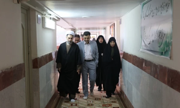 بازدید دکتر علی محمدی معاونت فرهنگی و اجتماعی دانشگاه فرهنگیان از پایگاه های اسکان دانشگاه