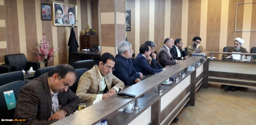 جلسه شورای اداری دانشگاه 17 فروردین 98