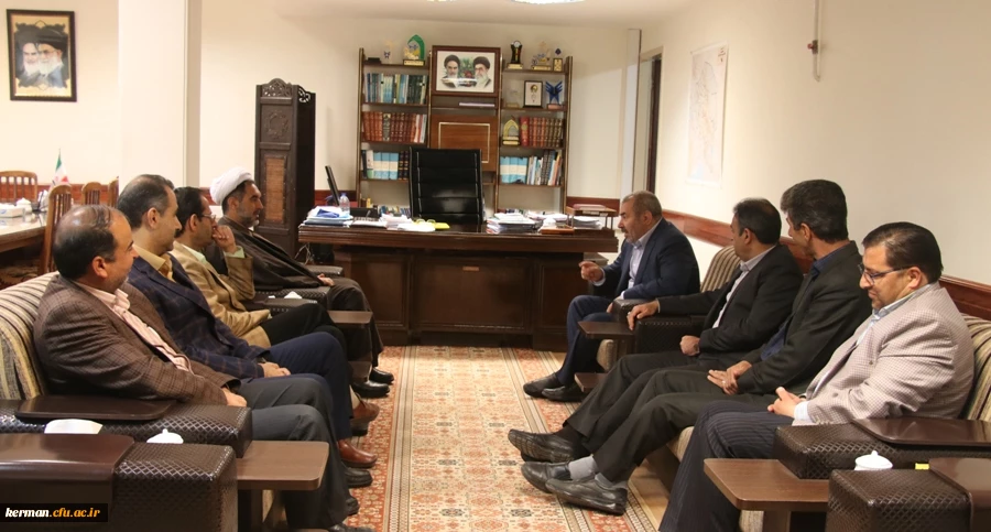 دیدار دکتر توان با رئیس دانشگاه آزاد اسلامی کرمان