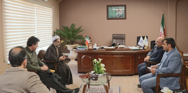 دیدار رئیس دانشگاه فرهنگیان استان با مدیرکل نوسازی، توسعه و تجهیز مدارس استان کرمان