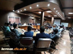 نشست صمیمی کانون ها، انجمن ها و تشکلات دانشجویی با رئیس دانشگاه فرهنگیان استان کرمان