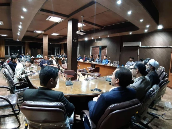 نشست صمیمی کانون ها، انجمن ها و تشکلات دانشجویی با رئیس دانشگاه فرهنگیان استان کرمان