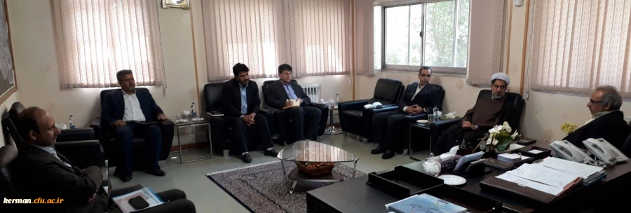 دیدار با بصیری معاون سیاسی، امنیتی و اجتماعی استاندار کرمان