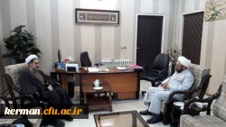 دیدار دکتر توان با حجت الاسلام و المسلمین جلالی مدیر کل سازمان تبلیغات اسلامی استان