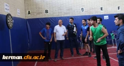 قهرمانی دانشگاه فرهنگیان استان در جشنواره ورزش های همگانی دانشگاه های استان کرمان