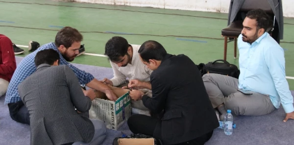 مسابقه نجات تخم مرغ