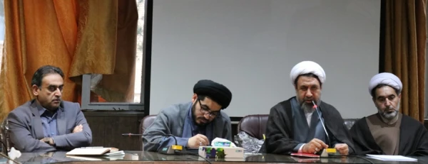 جلسه هم اندیشی اساتید دانشگاه فرهنگیان استان با حضور حجت الاسلام والمسلمین علیدادی سلیمانی