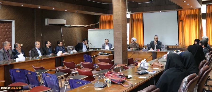 انتخاب نماینده اعضای هیأت علمی در جلسه شورای اساتید دانشگاه فرهنگیان استان کرمان