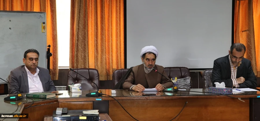 انتخاب نماینده اعضای هیأت علمی در جلسه شورای اساتید دانشگاه فرهنگیان استان کرمان